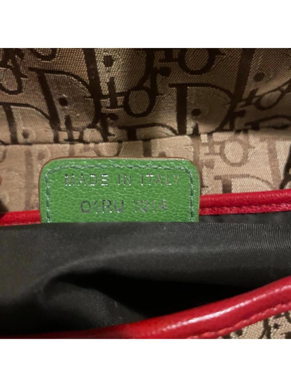 Dior Rasta Saddle Bag - Vintage by John Galliano - Picture 8 of 8